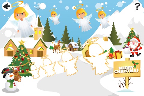 Baby & Kids Learn To Sort the Christmas Animals By Size: Educational Game-s screenshot 2