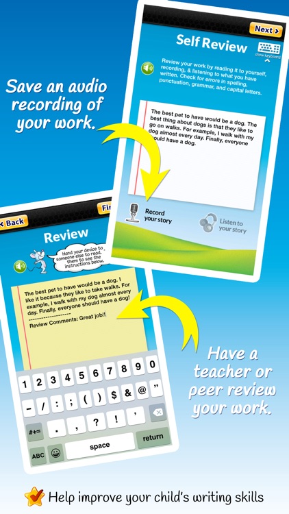 Write to the Core Lite - sentence prompts and paragraph starters for beginning students screenshot-3