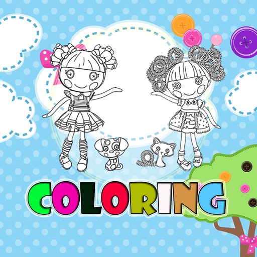 Coloring Kids Game for Lalaloopsy Edition icon