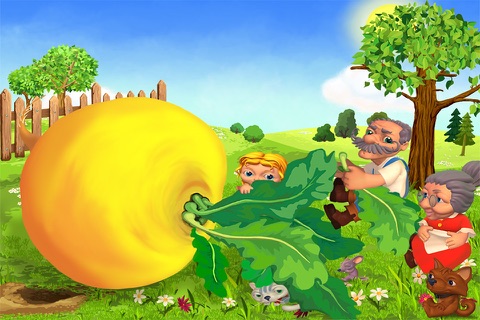 Репка - живая и добрая интерактивная развивающая сказка для детей. screenshot 2
