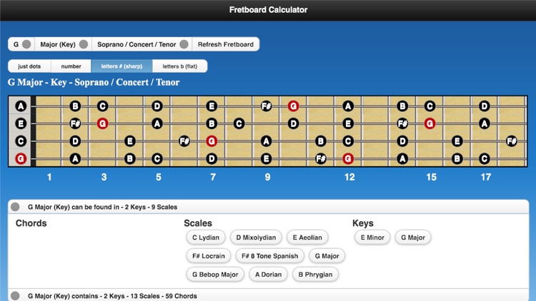 Fretboard Calculator screenshot-3