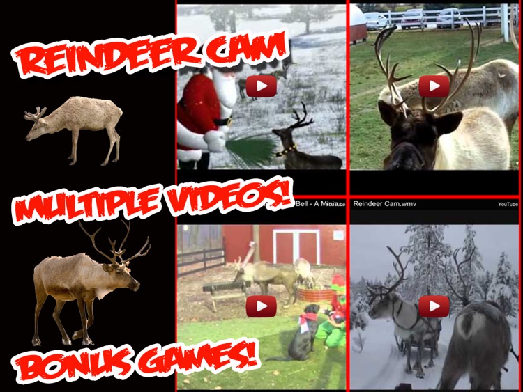ReindeerCam - Watch Santa's Reindeer & More