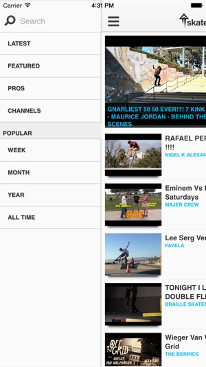 Skatematic Skateboard Videos(圖3)-速報App