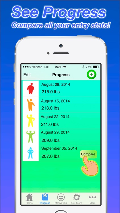 weight loss results tracker compare your photos weight