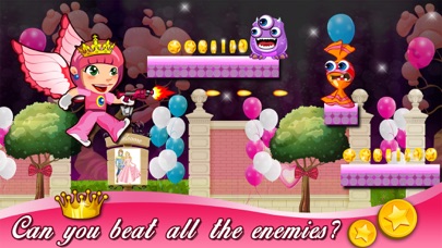 A Princess Gymnastics Fashion Girly Run - play 3d run-ing & shoot-ing kids games for girlsのおすすめ画像2