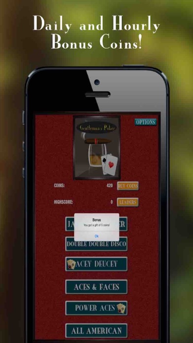 Gentleman's Poker: Fresh Deck Video Poker Card Games 1.1 IOS -