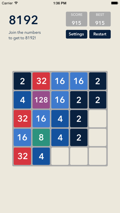 2048 Pro: Number puzzle game screenshot 1