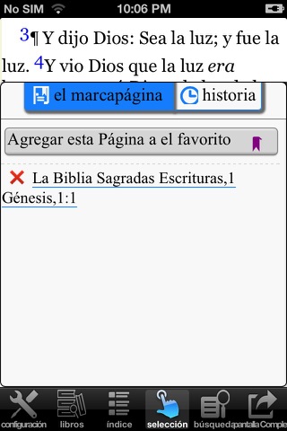 La Biblia Sagradas Escrituras (Spanish Bible) screenshot 4