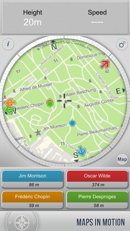 Père Lachaise Cemetery : Interactive Map