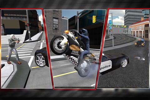 Extreme City Police Car Driver Theft 3D - Chase the Robbers screenshot 4