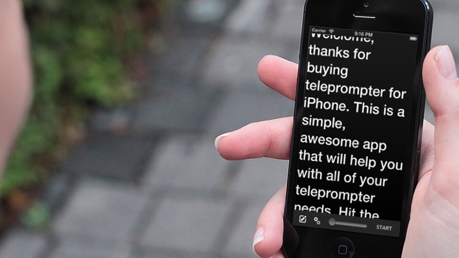 Teleprompter Pro Lite.(圖1)-速報App