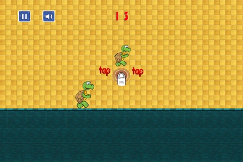 Turtle Tapper Quest - Mutant Running Saga Free screenshot 2