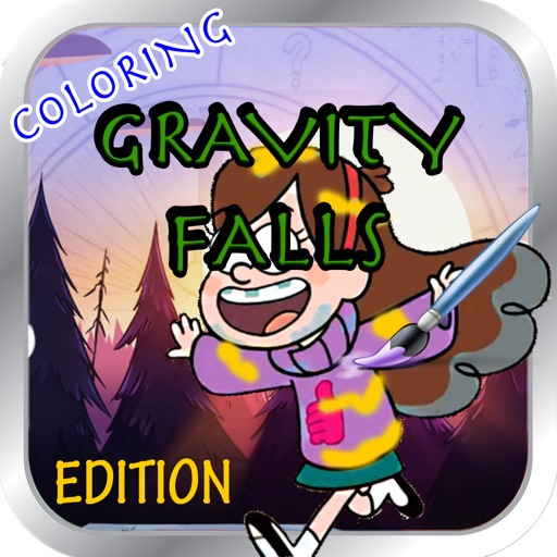 Coloring Pages Cartoon Gravity Falls Edition