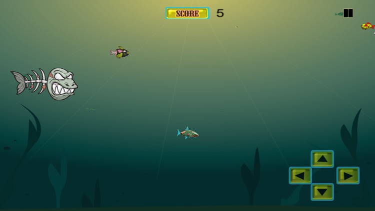 Hungry Zombie Shark Attack Frenzy: Eat the Small Fish Pro