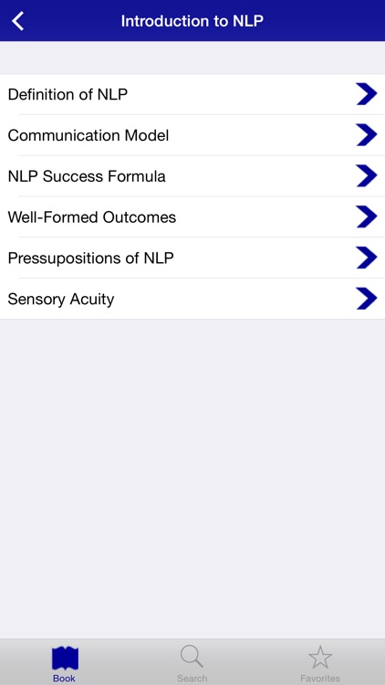 NLP Practitioner Training App