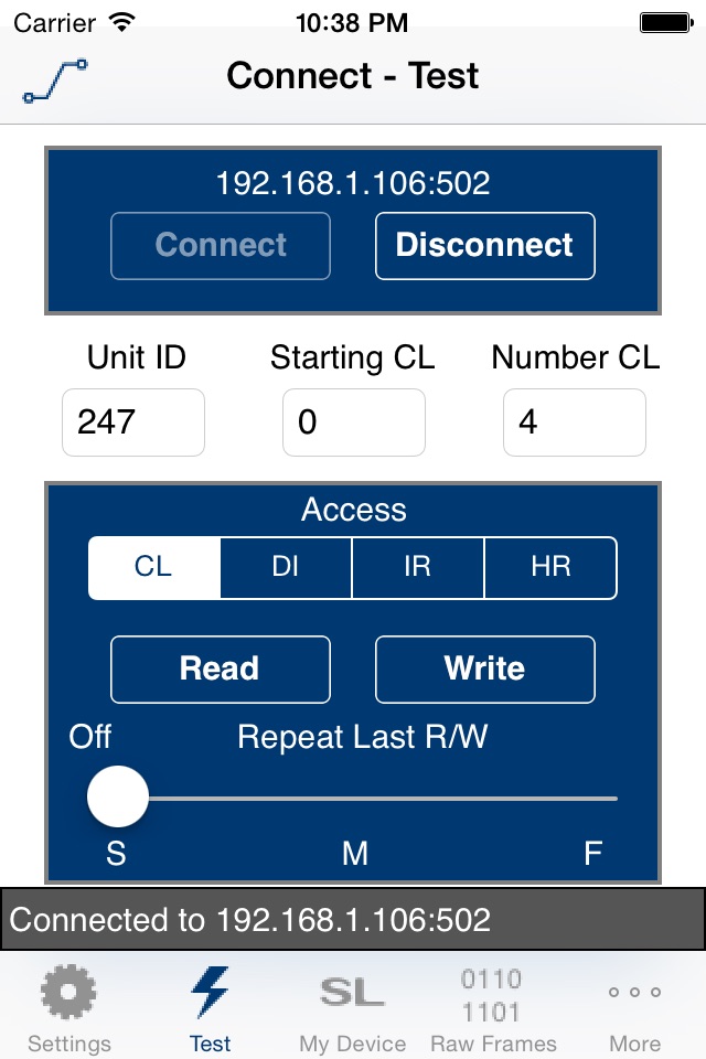 Sealevel Modbus Connect screenshot 2