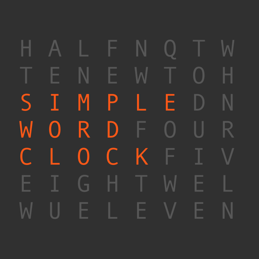 Simple Word Clock