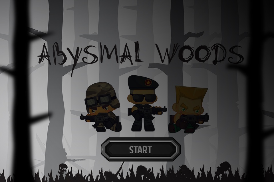 Abysmal Woods – Soldiers Fighting the Un-Dead Dark Monsters screenshot 2