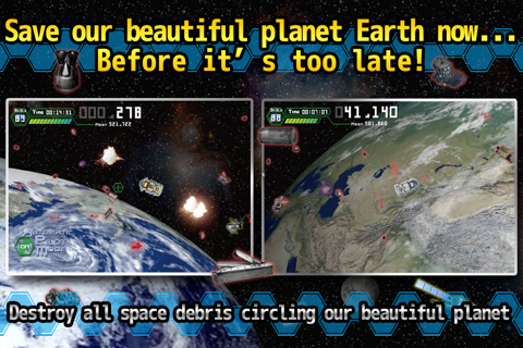 Space Debris Wars screenshot 2