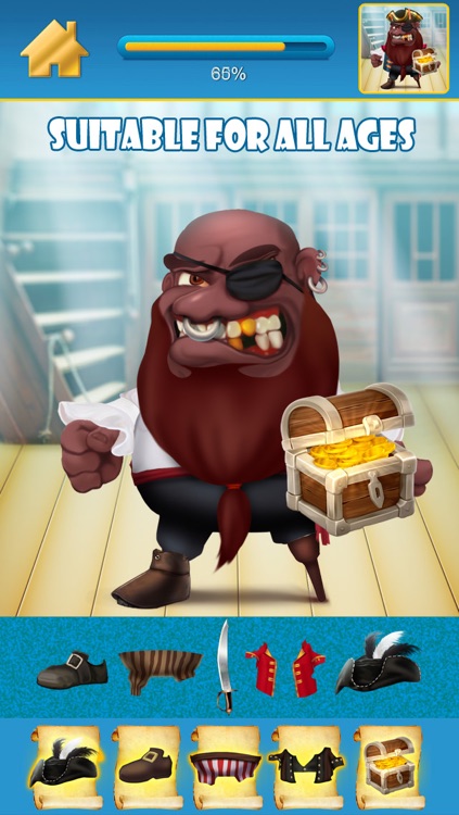 My Pirate Adventure Draw And Copy Game - The Virtual Dress Up Hero Edition - Free App screenshot-4