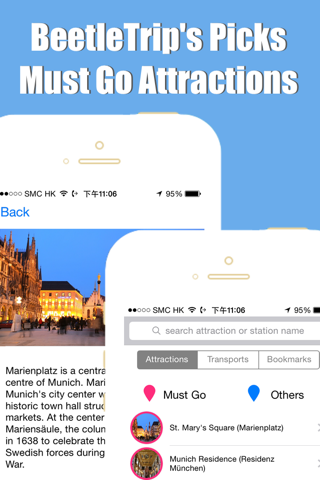 Munich travel guide and offline city map, Beetletrip Augmented Reality München bahn Metro Train and Walks screenshot 3