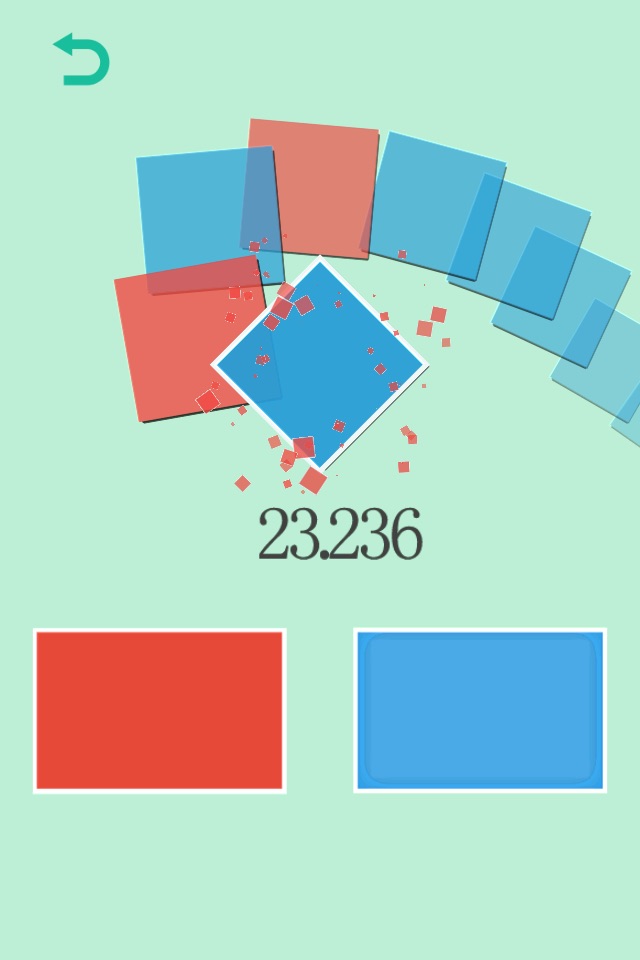 Red vs. Blue - Don't Tap Wrong The Color Tiles screenshot 3