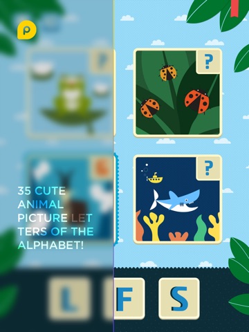 Mini-U: ZOO Quiz. Children game with interactive intro to the alphabet and letters with animal pictures screenshot 2