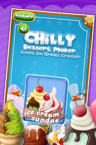 A+ Chilly Dessert Maker & Sweet Ice Cream Creator PRO - Cone, Sundae, & Sandwich screenshot 2