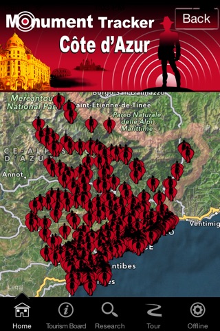 Côte d’Azur Monument Tracker screenshot 4