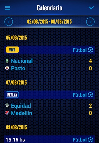 Tigo Sports Colombia screenshot 2