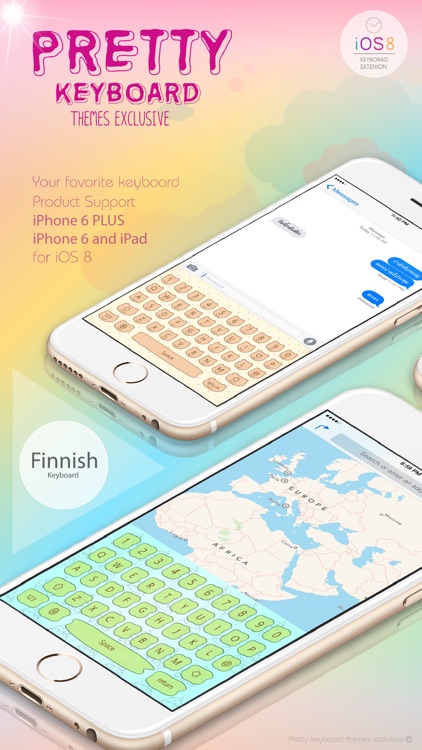 PrettyKeyboard ThemesExclusive Finnish language
