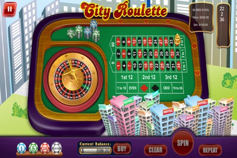 Big Megapolis Roulette Casino - Win Crazy City Jackpot Machine Games Free screenshot 3