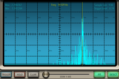 AX-7 Oscilloscope screenshot 2