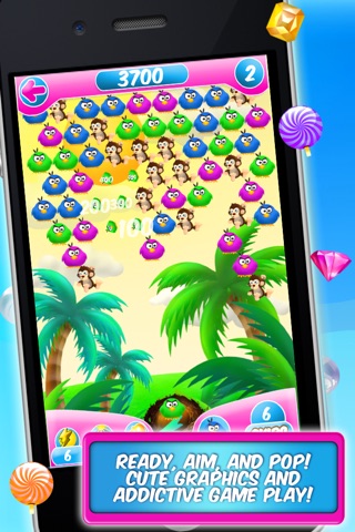 Ultimate Bubble Trouble Shooter Game - Play Free Fun Kids Puzzle Games screenshot 2