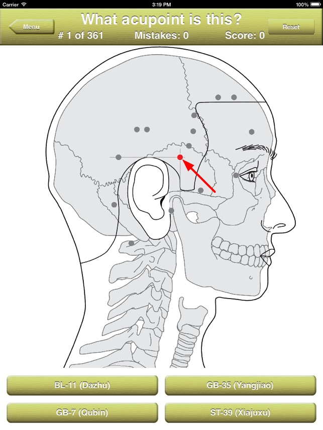 Acupoints Location Quiz(圖2)-速報App