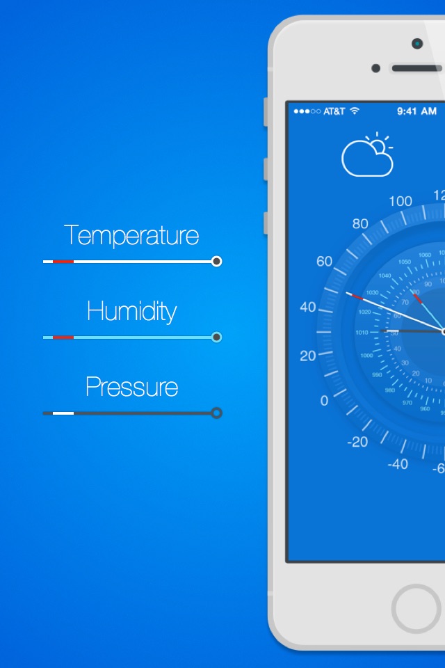 Pretty Good Weather - Free Weather Forecast & Barometer for iPhone screenshot 2