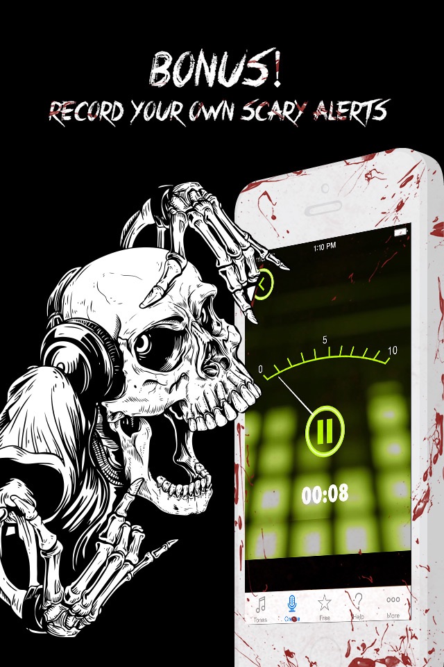 Halloween Alert Tones - Scary new sounds for your iPhone screenshot 4