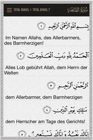 Quran-German screenshot 2