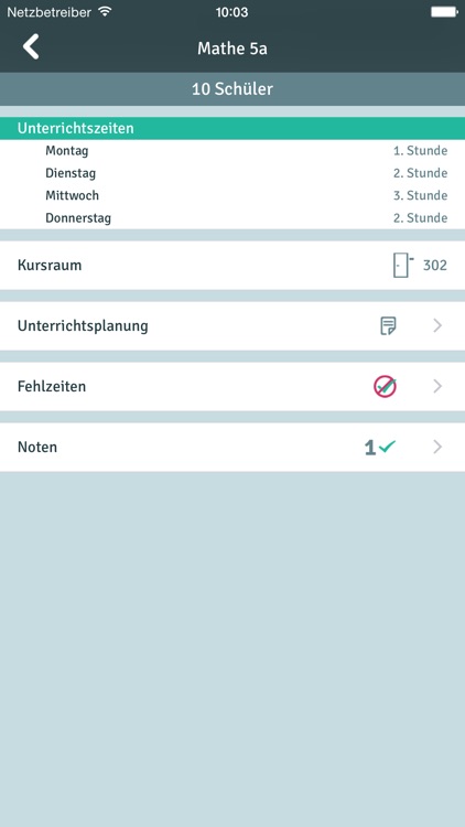 LehrerApp, der digitale Lehrerkalender screenshot-3