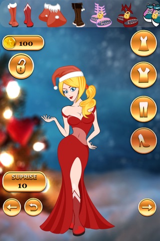 Fabulous Christmas Girl Dress Up - new fashion makeover game screenshot 2