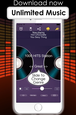 80s - 90s mega music hits player . Tune in to super pop , rock , love songs & country hits from retro 80's radio stations screenshot 2