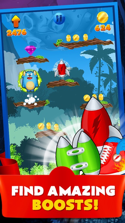 Monster Hop 2 - The Classic Squad of Dash Pets and Jump Dot Deluxe Free screenshot-3