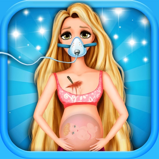 New Born Baby And Mom At Ambulance iOS App