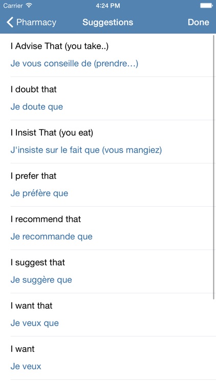Medical French: Healthcare Phrasebook screenshot-3