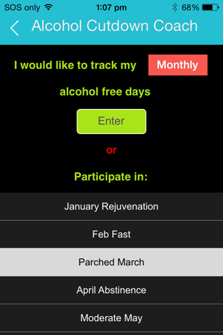 Alcohol Cutdown Coach screenshot 4