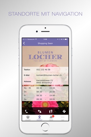 Blumen Locher screenshot 2