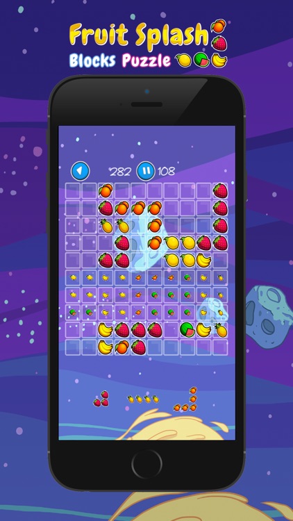 Fruit Splash Blocks Puzzle screenshot-4