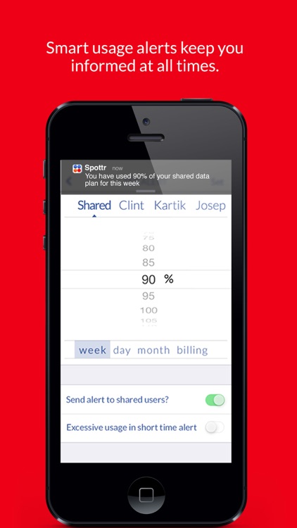Spottr - Group Data Usage Manager
