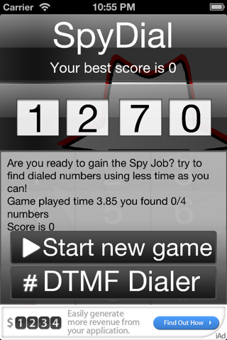 Spy: Play as Secret Agent Recovering DTMF Tones screenshot 4
