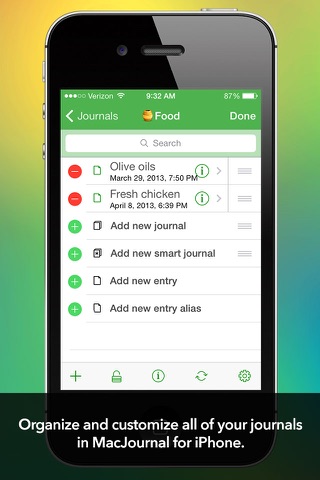 MacJournal for iPhone screenshot 4